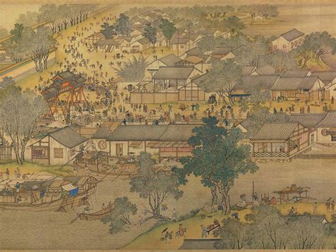  Along the River During the Qingming Festival - An Intricate Tapestry Woven with Everyday Life and Sublime Beauty!